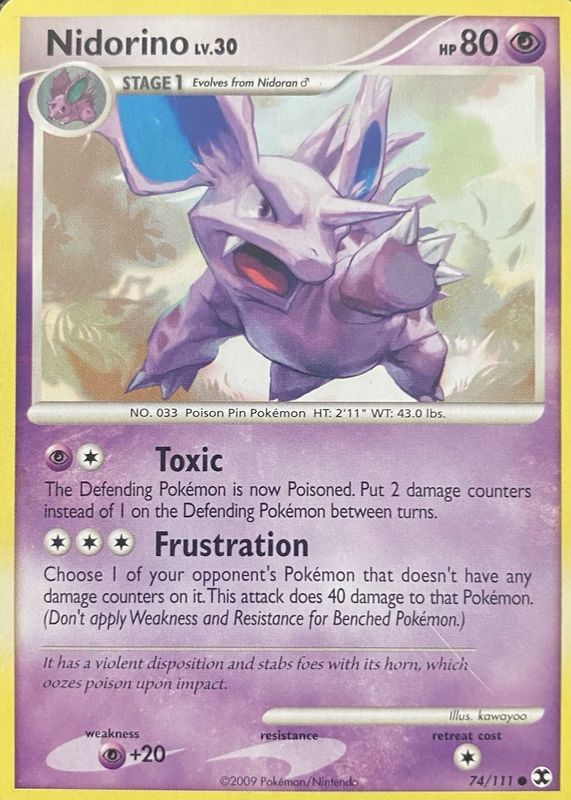 2009 Platinum: Rising Rivals #074/111 Base