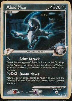 2009 Platinum: Supreme Victors #001/147 Holo