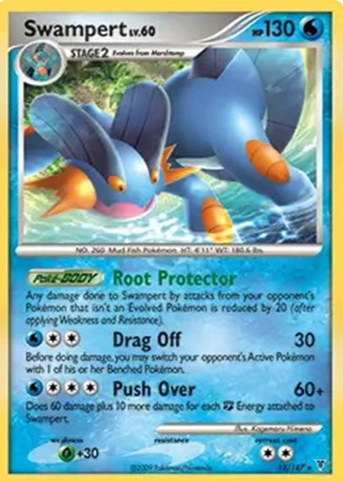 swampert pokemon card value 064/264 - Fusion Strike - Rare - Evolution 3 Lot Colorless Retreat Cost Swampert - Ruby & Sapphire