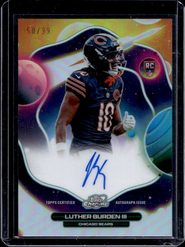 2025 Topps Cosmic Chrome #FFS-LBU First Flight Signatures /99