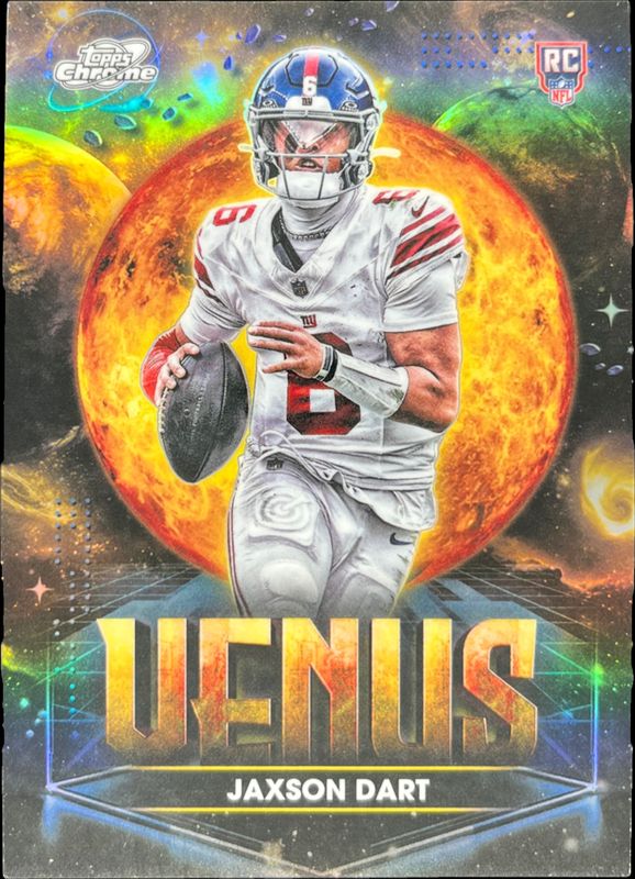 Jaxson Dart 2025 Topps Cosmic Chrome #PPV-JD Planetary Pursuit