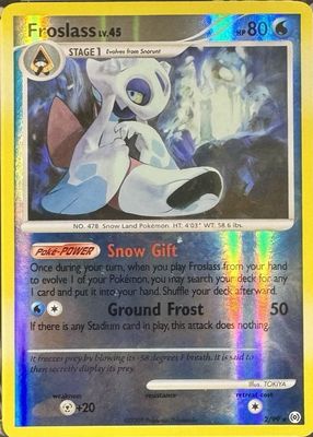 2009 Platinum: Arceus #02/99 Reverse Holo