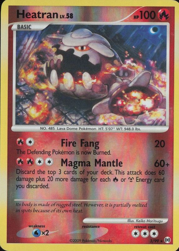 2009 Platinum: Arceus #03/99 Reverse Holo