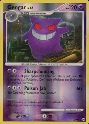 2009 Platinum: Arceus #17/99 Reverse Holo