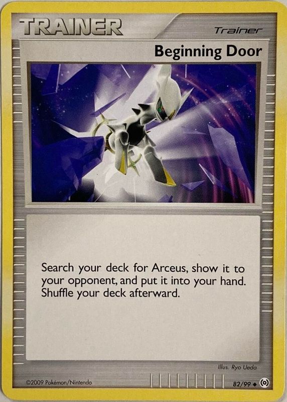 2009 Platinum: Arceus #82/99 Base