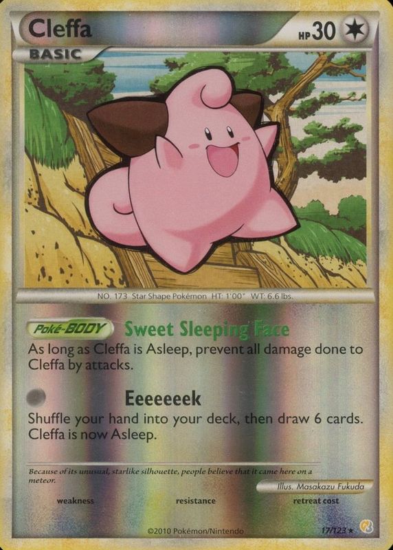 2010 HeartGold & SoulSilver #017/123 Reverse Holo
