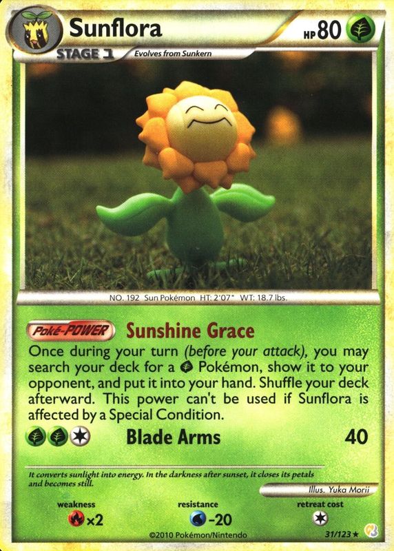 2010 HeartGold & SoulSilver #031/123 Base