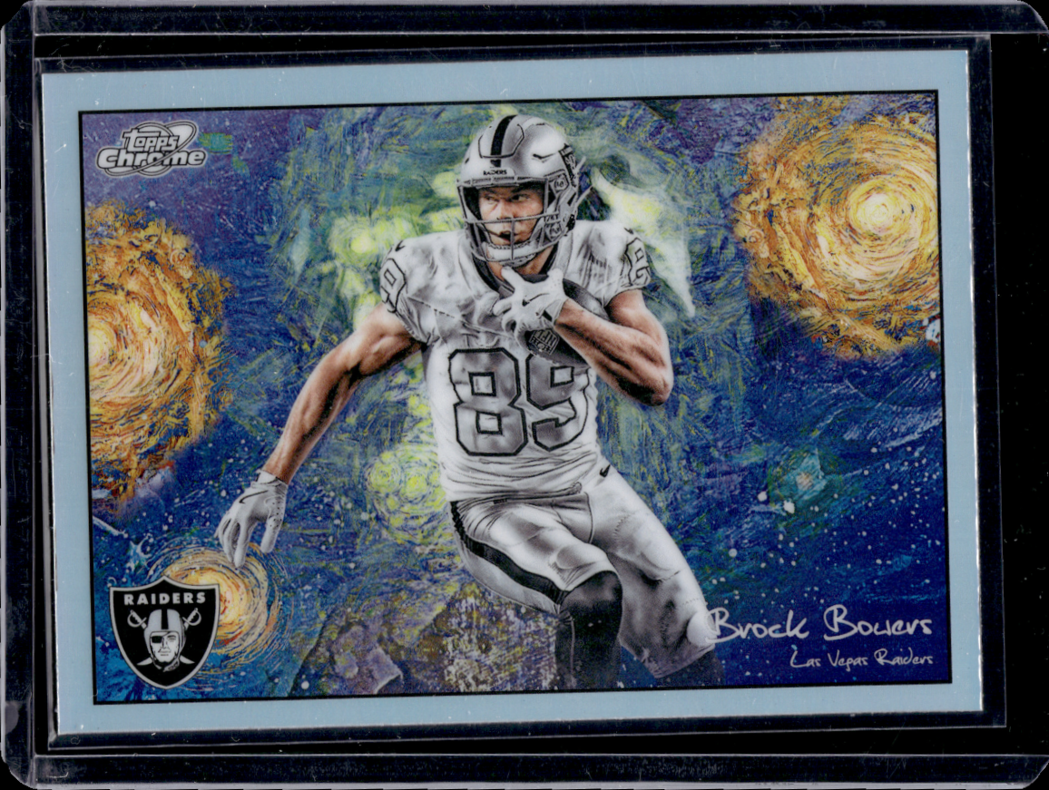 Brock Bowers 2025 Topps Cosmic Chrome #STN-21 Stars in the Night Price ...