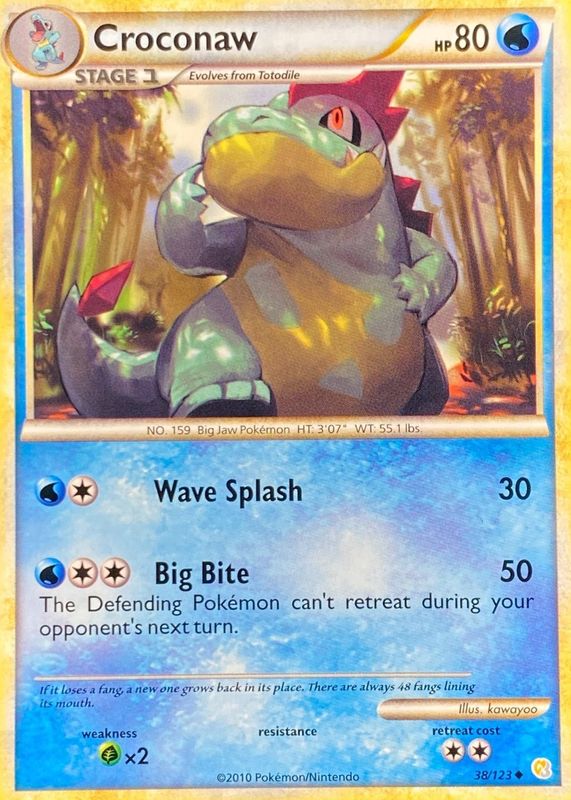 2010 HeartGold & SoulSilver #038/123 Base