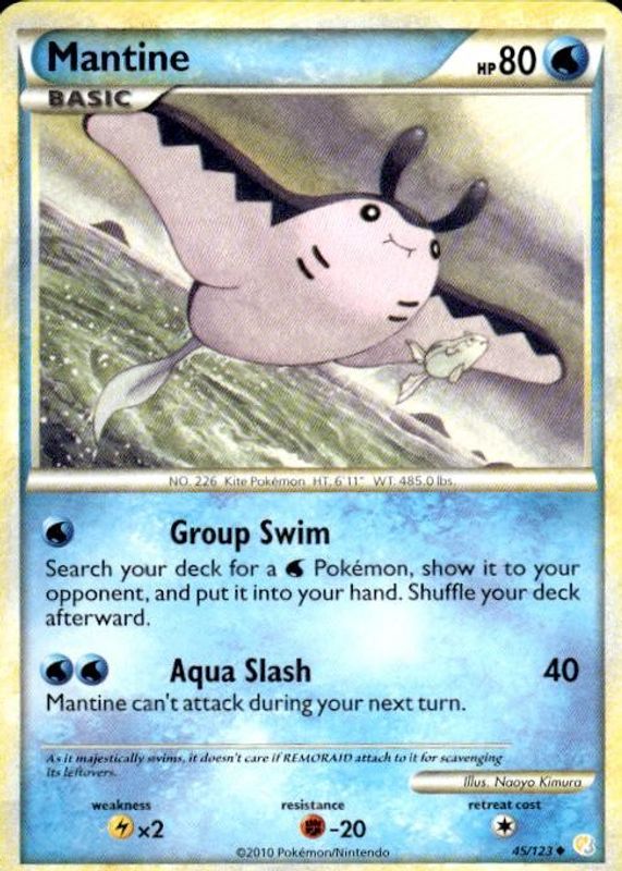 2010 HeartGold & SoulSilver #045/123 Base