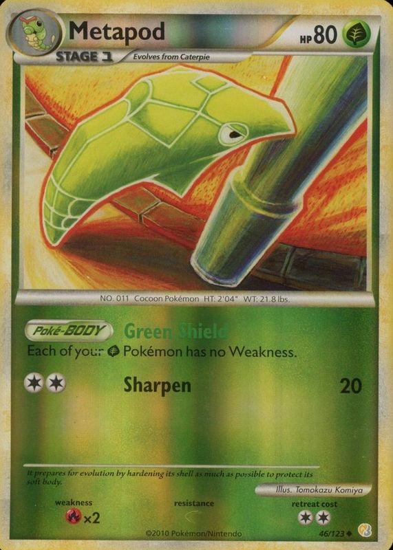 2010 HeartGold & SoulSilver #046/123 Reverse Holo
