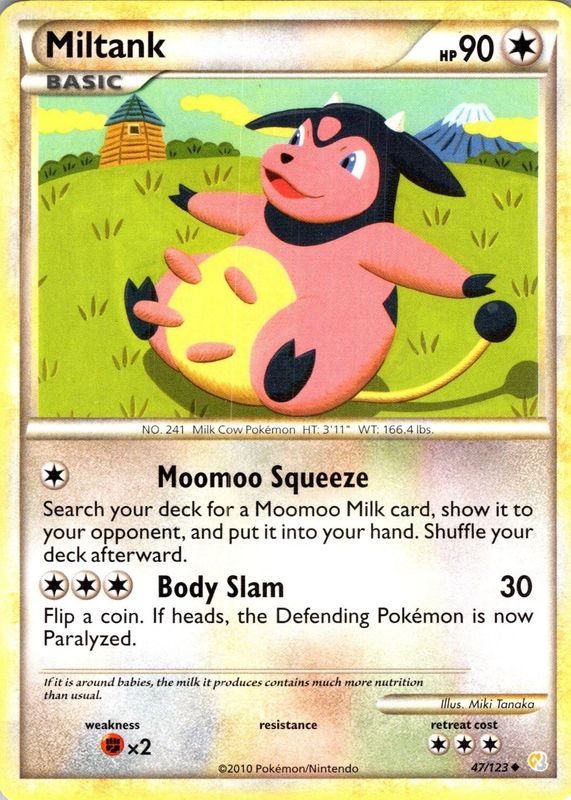 2010 HeartGold & SoulSilver #047/123 Base