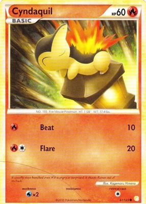 2010 HeartGold & SoulSilver #061/123 Base