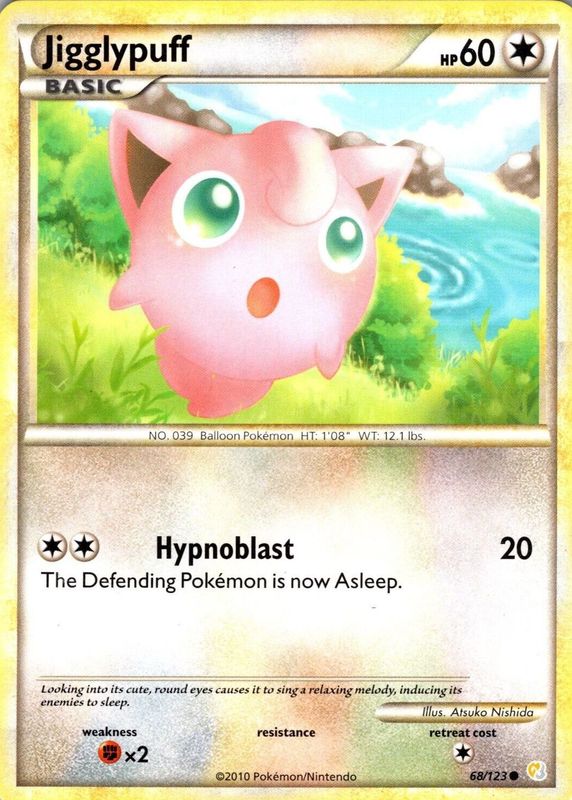 2010 HeartGold & SoulSilver #068/123 Base