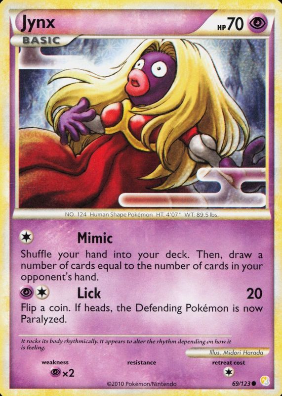 2010 HeartGold & SoulSilver #069/123 Base