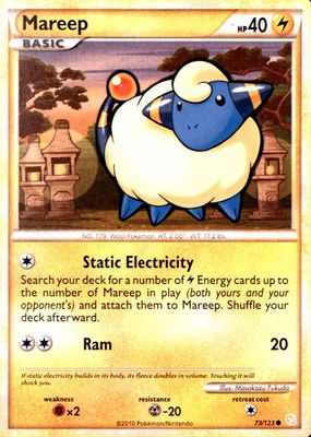 2010 HeartGold & SoulSilver #073/123 Base