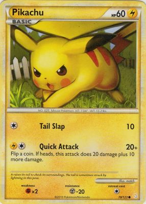 2010 HeartGold & SoulSilver #078/123 Base