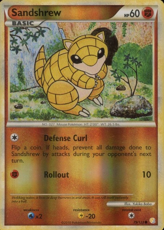 2010 HeartGold & SoulSilver #079/123 Reverse Holo