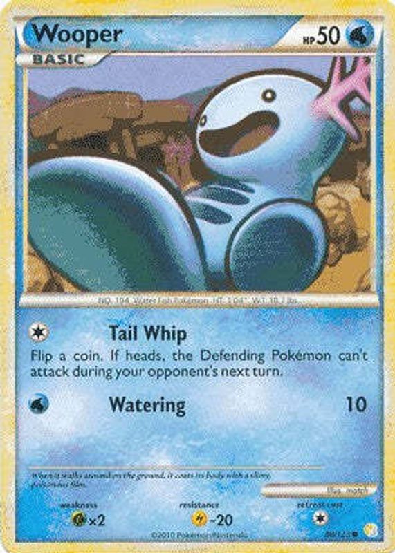 2010 HeartGold & SoulSilver #088/123 Base