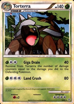 2010 HeartGold & SoulSilver: Unleashed #10/95 Holo