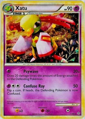 2010 HeartGold & SoulSilver: Unleashed #11/95 Holo