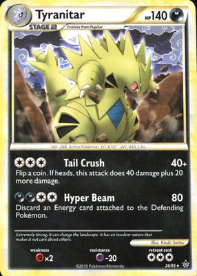 2010 HeartGold & SoulSilver: Unleashed #26/95 Base