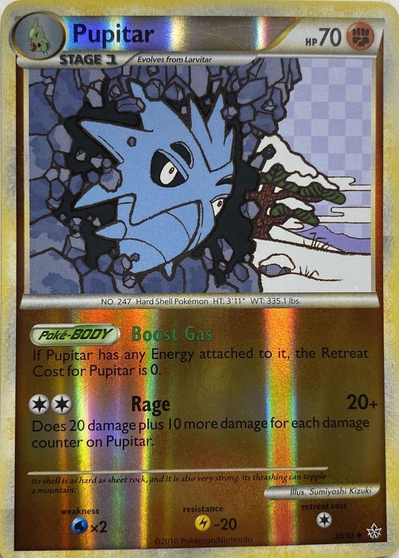 2010 HeartGold & SoulSilver: Unleashed #38/95 Reverse Holo