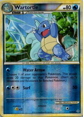 2010 HeartGold & SoulSilver: Unleashed #42/95 Reverse Holo