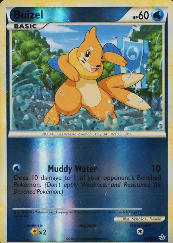 2010 HeartGold & SoulSilver: Unleashed #45/95 Reverse Holo