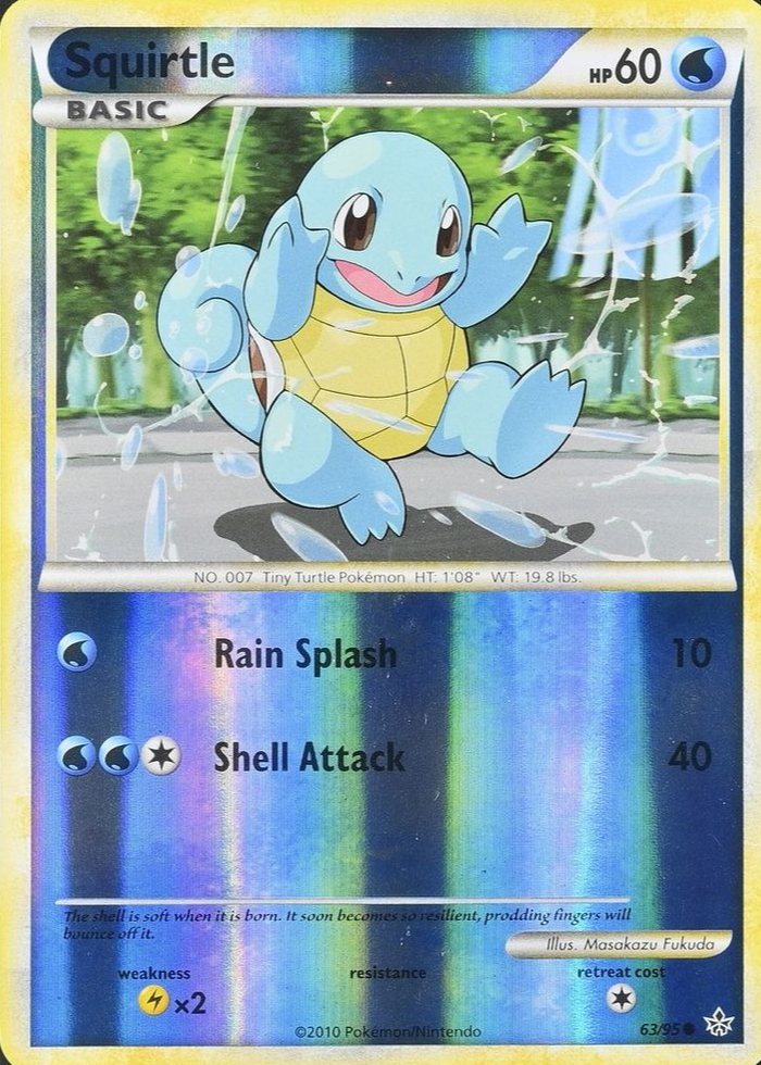 rare squirtle pokemon card Pokemon Squirtle 93/130 CGC 9 – Zapp! Comics main image 1