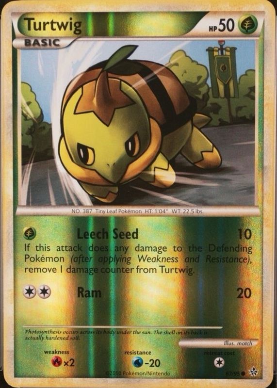 2010 HeartGold & SoulSilver: Unleashed #67/95 Reverse Holo