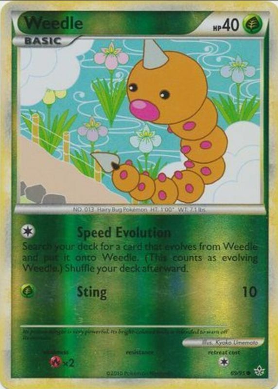2010 HeartGold & SoulSilver: Unleashed #69/95 Reverse Holo