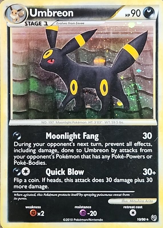 2010 HeartGold & SoulSilver: Undaunted #10/90 Holo
