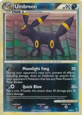2010 HeartGold & SoulSilver: Undaunted #10/90 Reverse Holo