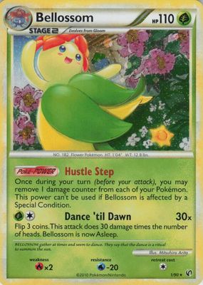 2010 HeartGold & SoulSilver: Undaunted #01/90 Holo