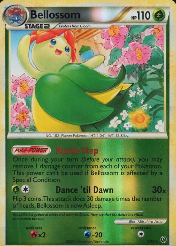 2010 HeartGold & SoulSilver: Undaunted #01/90 Reverse Holo