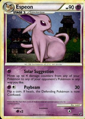 2010 HeartGold & SoulSilver: Undaunted #02/90 Holo