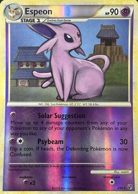 2010 HeartGold & SoulSilver: Undaunted #02/90 Reverse Holo