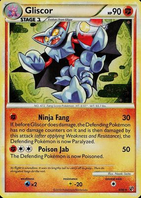 2010 HeartGold & SoulSilver: Undaunted #04/90 Holo