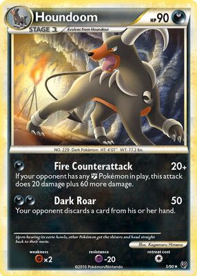 2010 HeartGold & SoulSilver: Undaunted #05/90 Reverse Holo