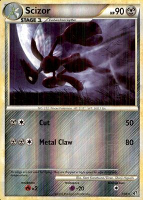 2010 HeartGold & SoulSilver: Undaunted #07/90 Reverse Holo
