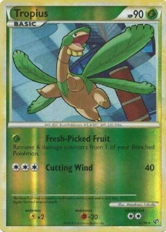 2010 HeartGold & SoulSilver: Undaunted #22/90 Reverse Holo