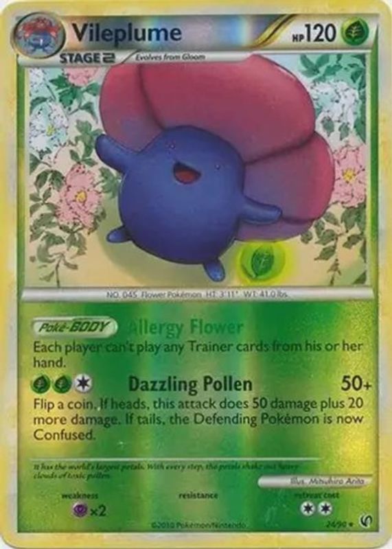 2010 HeartGold & SoulSilver: Undaunted #24/90 Reverse Holo