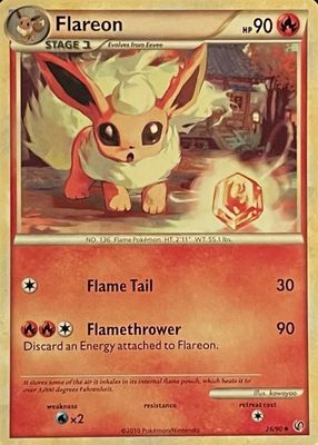 2010 HeartGold & SoulSilver: Undaunted #26/90 Base