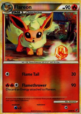 2010 HeartGold & SoulSilver: Undaunted #26/90 Reverse Holo