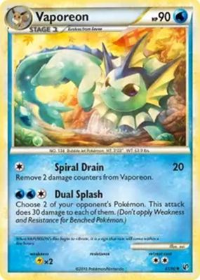 2010 HeartGold & SoulSilver: Undaunted #41/90 Base