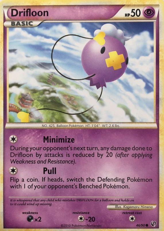 2010 HeartGold & SoulSilver: Undaunted #46/90 Base