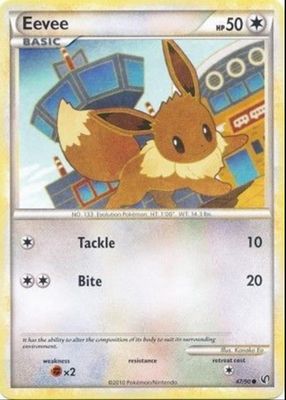 2010 HeartGold & SoulSilver: Undaunted #47/90 Base