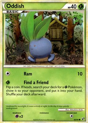 2010 HeartGold & SoulSilver: Undaunted #60/90 Base