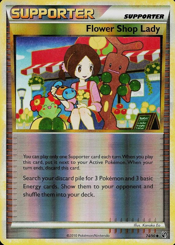 2010 HeartGold & SoulSilver: Undaunted #74/90 Reverse Holo
